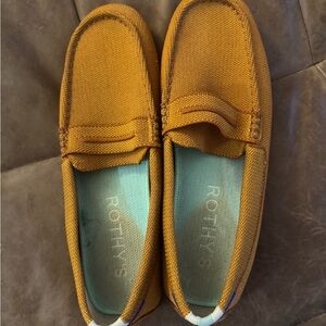 Rothy's Women’s Tan / Orange Loafers